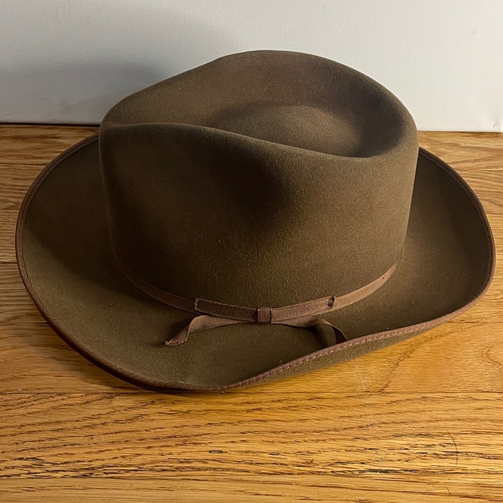 Stetson Dark Brown fedora Hat